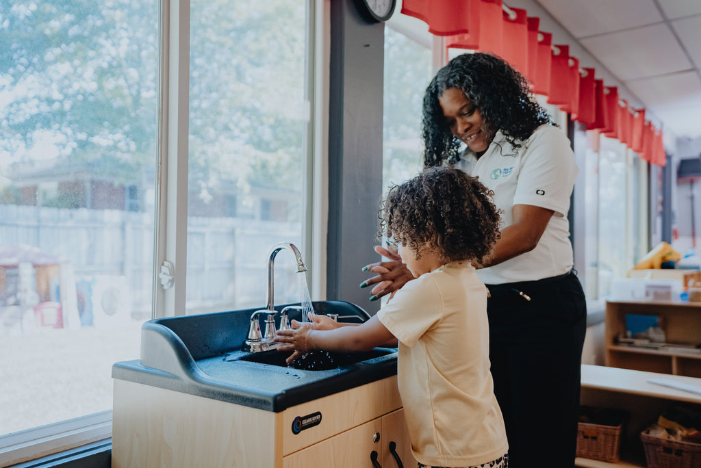 What a Portable Sink Can Do for Your Classroom: Hygiene, Independence & Compliance
