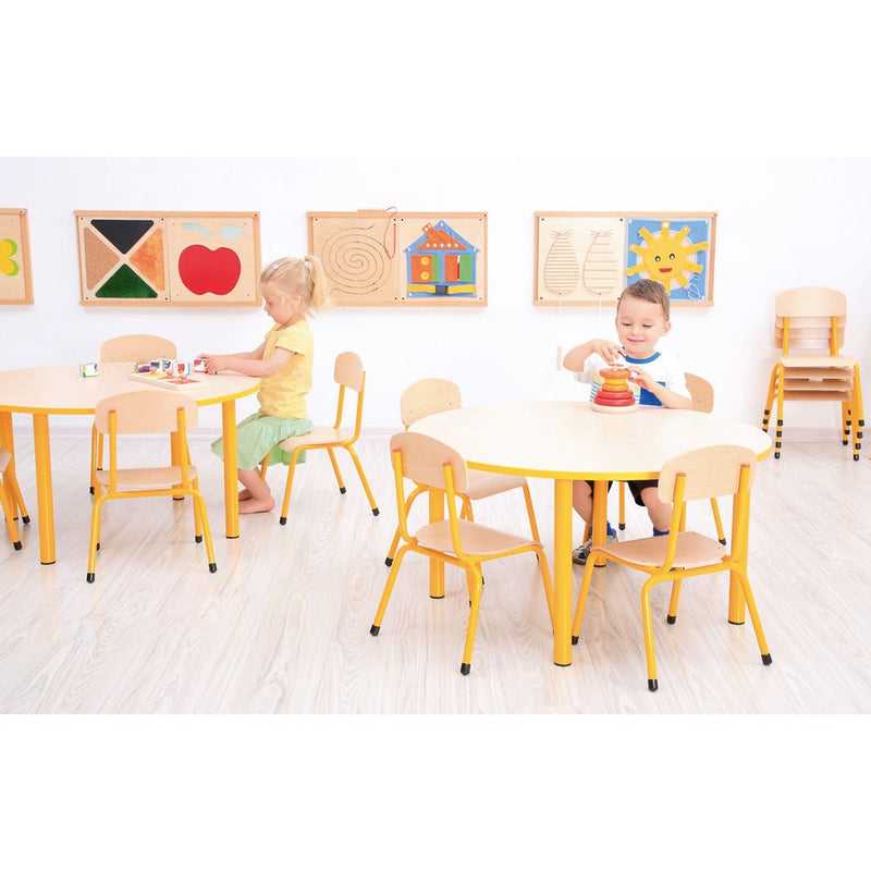 Moje Bambino Stackable Metal Frame Chairs