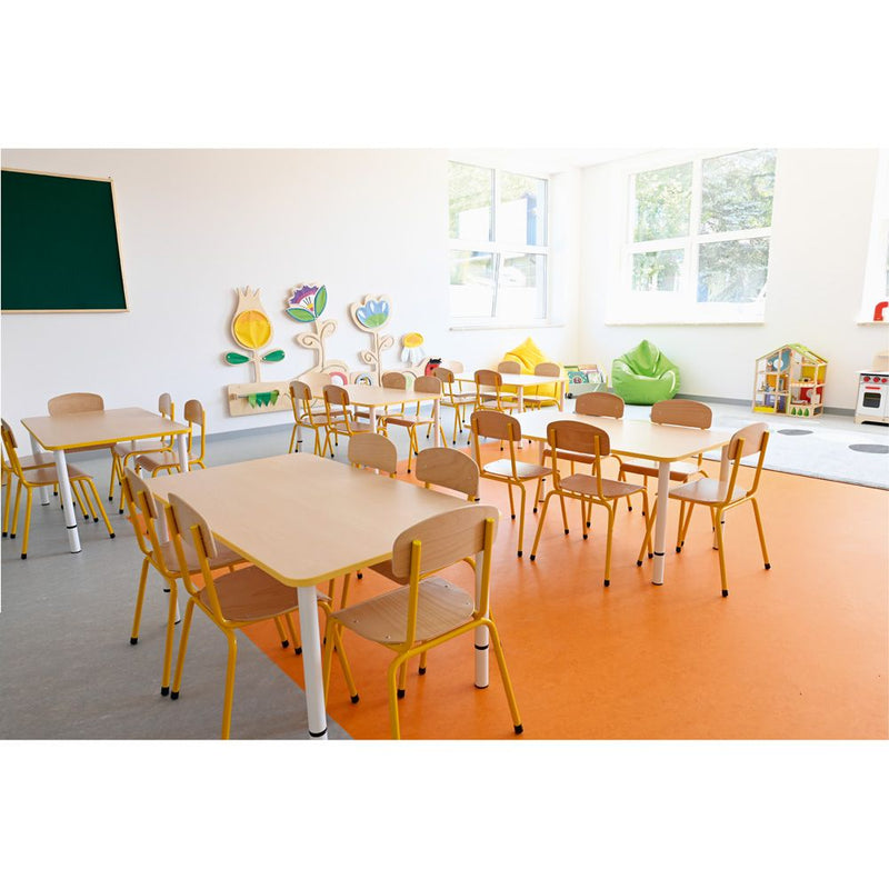 Moje Bambino Stackable Metal Frame Chairs