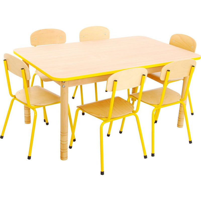 Moje Bambino Stackable Metal Frame Chairs