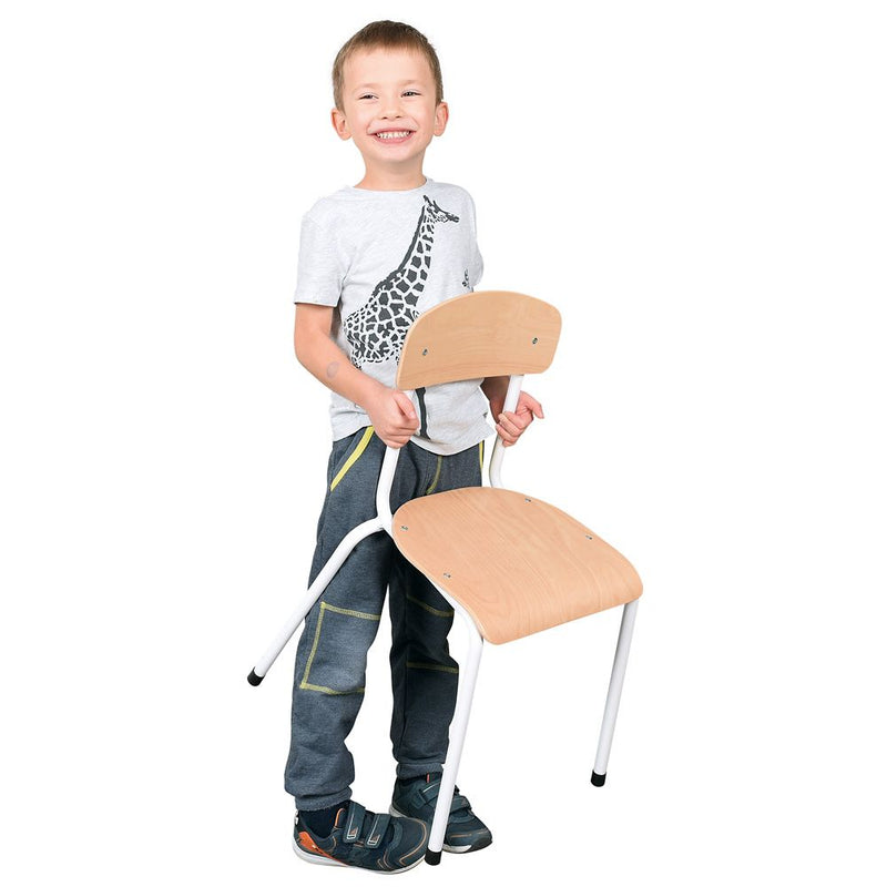 Moje Bambino Stackable Metal Frame Chairs