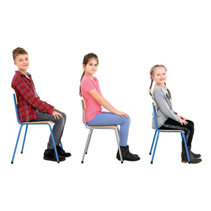 Moje Bambino Stackable Metal Frame Chairs
