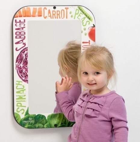 Playscapes VEGGIE FRAMED SAFETY MIRROR by Playscapes
