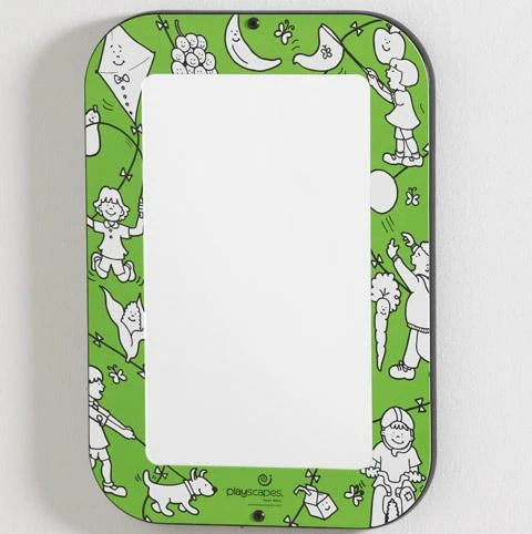 Playscapes WELLNESS Framed Safety Mirror by Playscapes