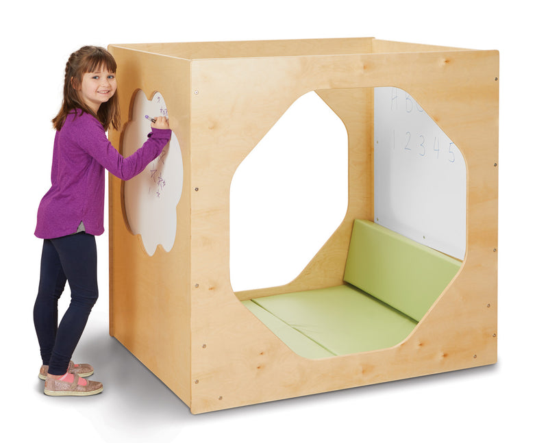 Jonti-Craft Dream Cube Wooden Reading Nook with Cushion 2381JC