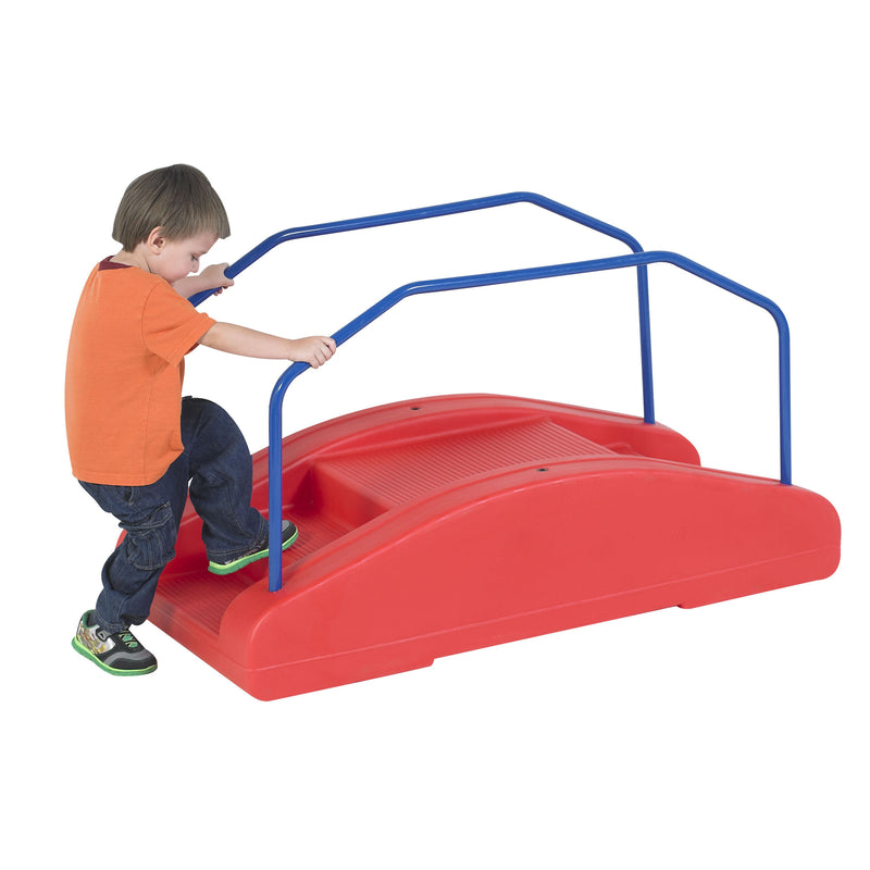 Red Rocking Teeter-Totter & Toddler Bridge