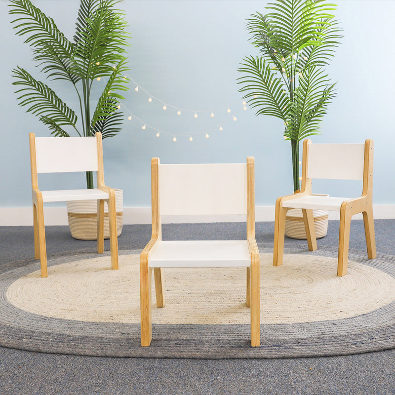 elevatED™ White Classroom Chair - 10", 12" or 14" Seat Height