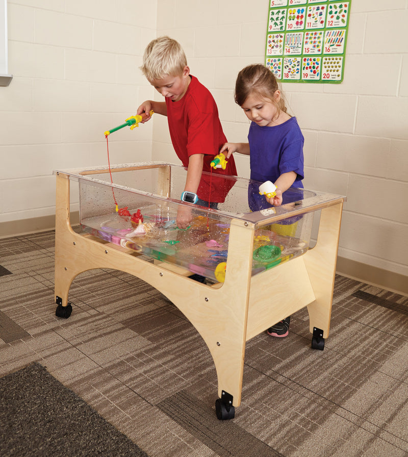 SEE-THRU SENSORY TABLE TODDLER OR STANDARD HEIGHT by Jonti-Craft