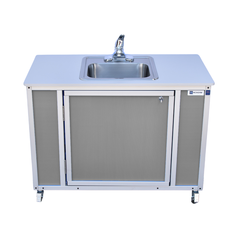 Monsam NS-006 NSF Certified Single Basin Portable Sink 25" Height