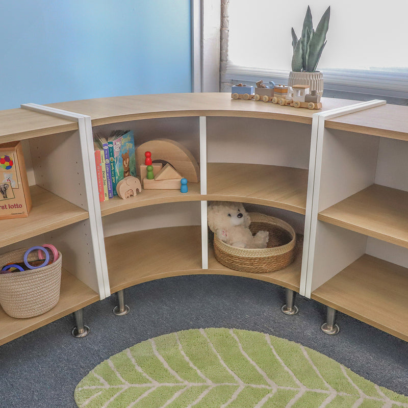 elevatED™ Curve-Out Storage Cabinet - 27" & 33" Height Options