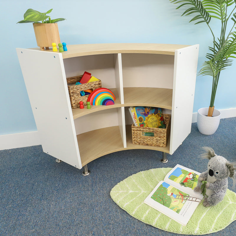 elevatED™ Curve-Out Storage Cabinet - 27" & 33" Height Options
