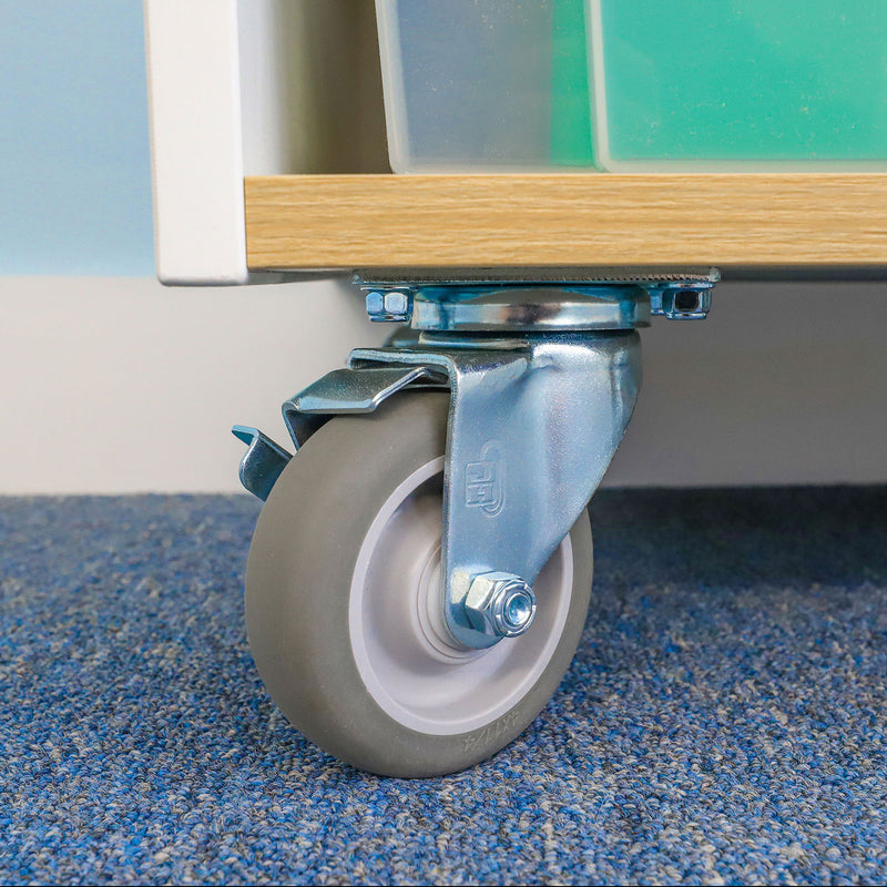 elevatED™ Mobile Tray Storage Cabinet - 9, 12 or 15 Tray Cubbies