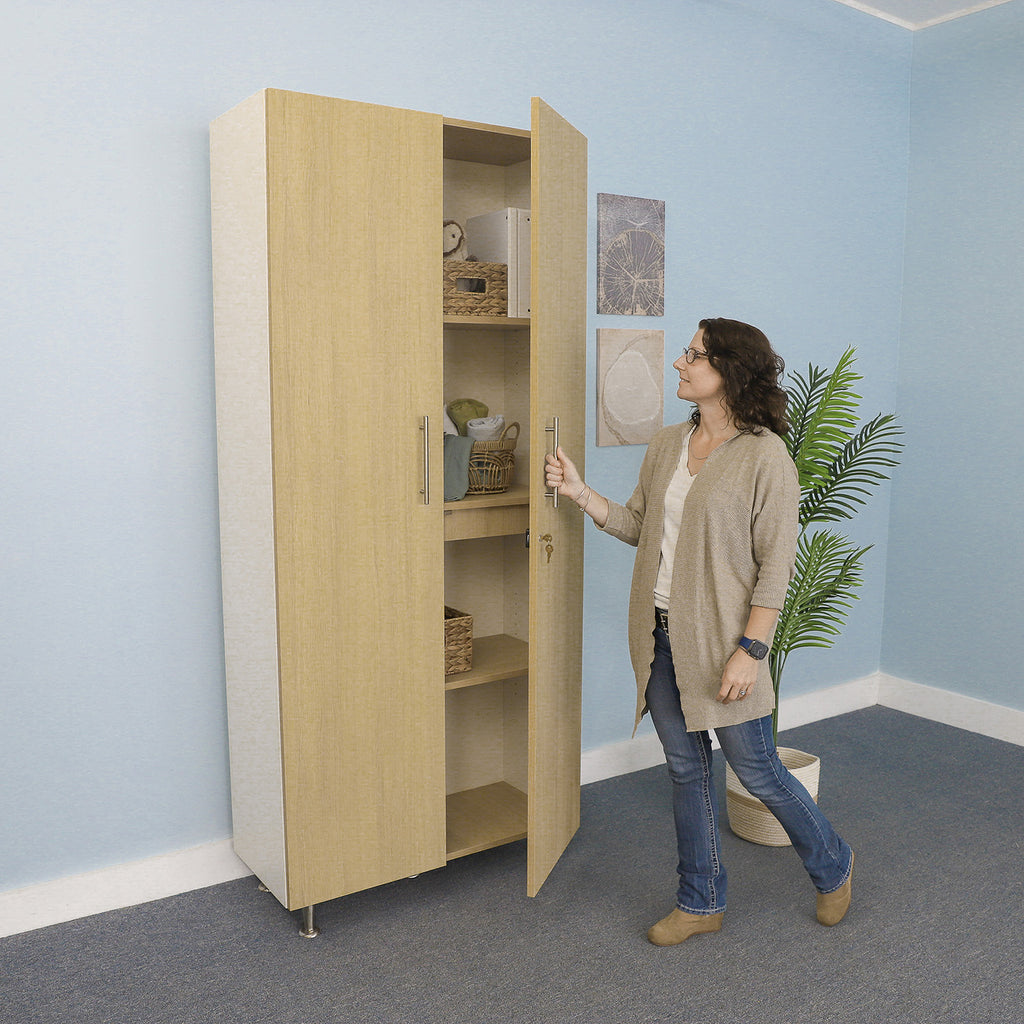elevatED™ Tall and Wide Classroom Storage Cabinet