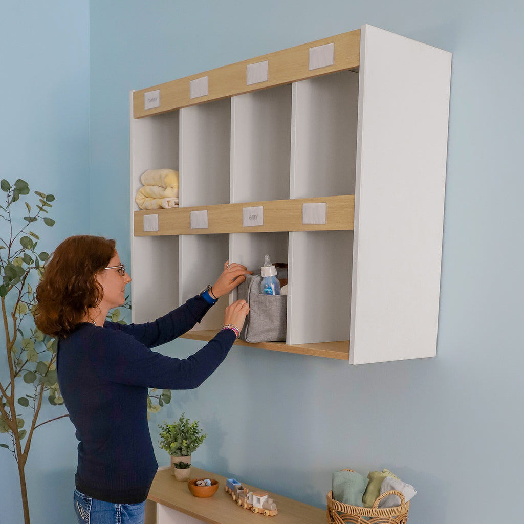elevatED™ Wall Mount Diaper Bag Organizer