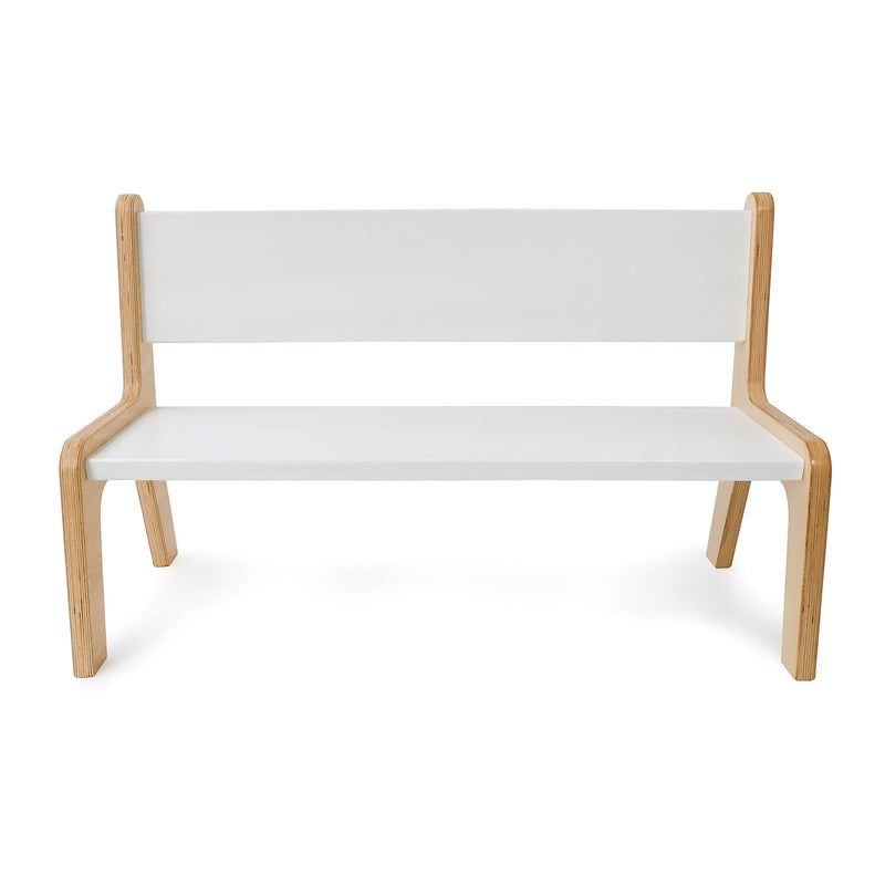 elevatED™ White Classroom Bench - 10", 12" or 14" Seat Height