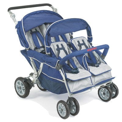 Angeles AFB6600 Bye-Bye® 4 Passenger SureStop Stroller by Angeles