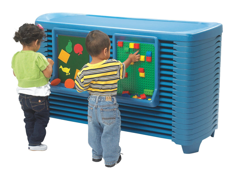 Angeles F Ocean Blue ANGELES REST® SPACELINE® ACTIVITY CENTER W/ 20 SPACELINE® COTS, CARRIER, ACTIVITY TABLE TOP & 4 ACTIVITY PANELS