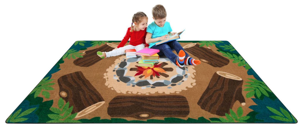 Playscapes Campfire Fun Classroom Carpet