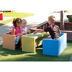 Children's Factory Adapta-Bench Woodland Colors