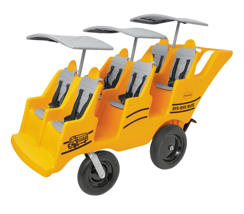 Children's Factory AFB6400SB Bye Bye Bus 6 Passenger Never Flat "Fat Tire"