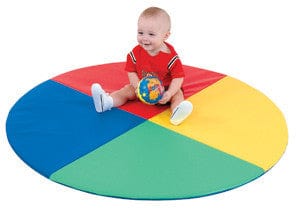 Children's Factory CF362-159 FOUR COLOR PIE MAT