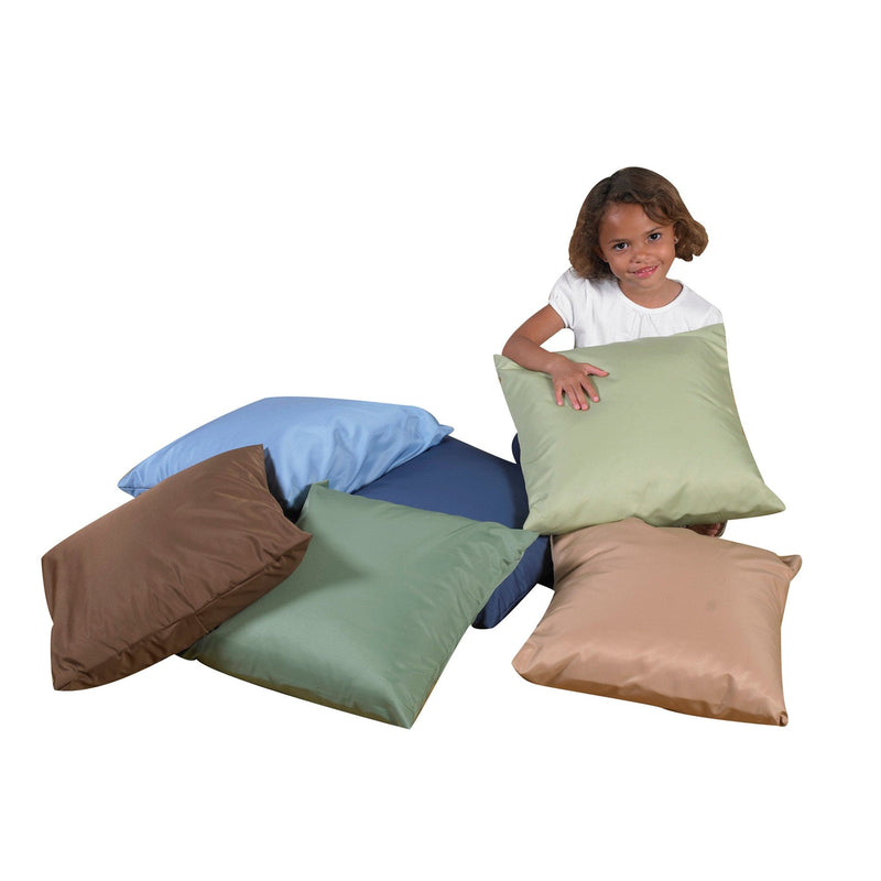 Children's Factory CF650-545 SET OF SIX 17" SOFT PILLOWS-Woodland Colors