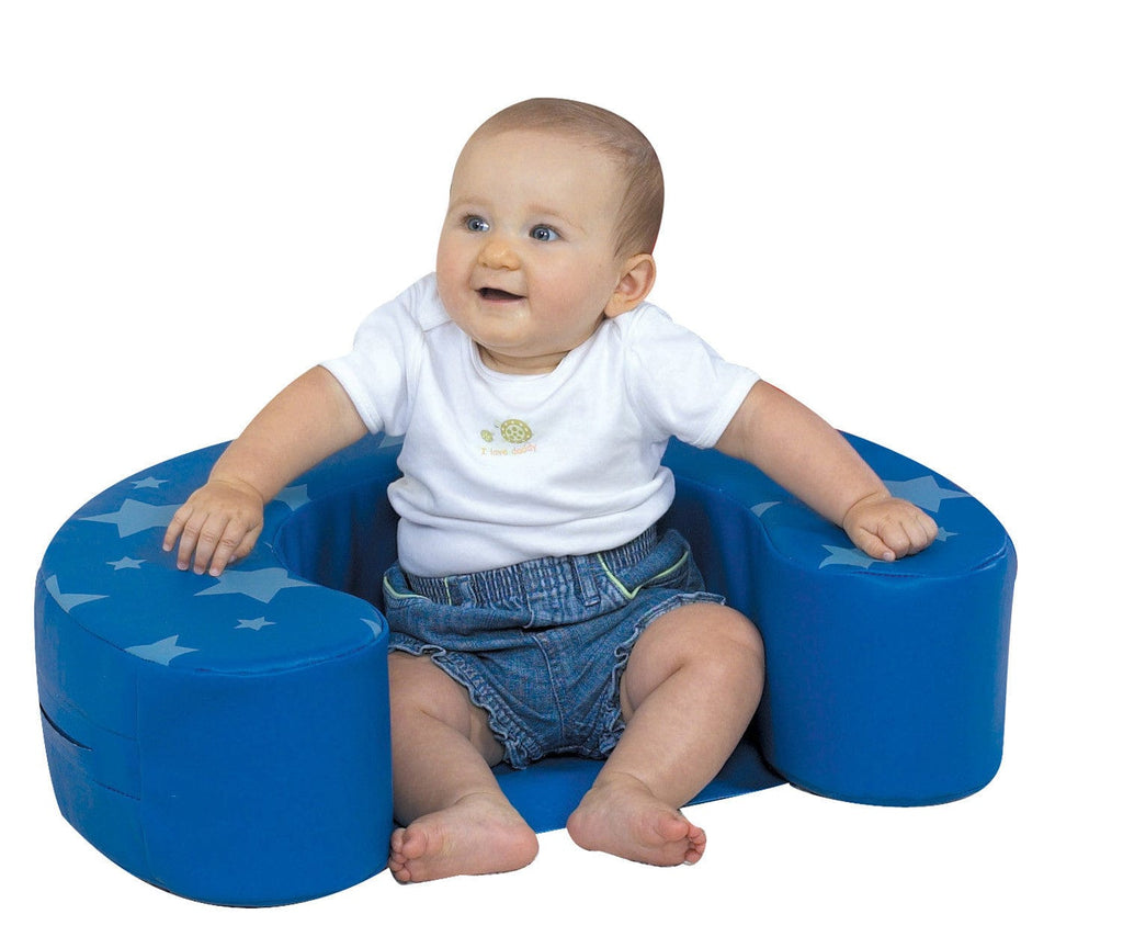 Children's Factory CF705-298PT BLUE STARS SIT ME UP