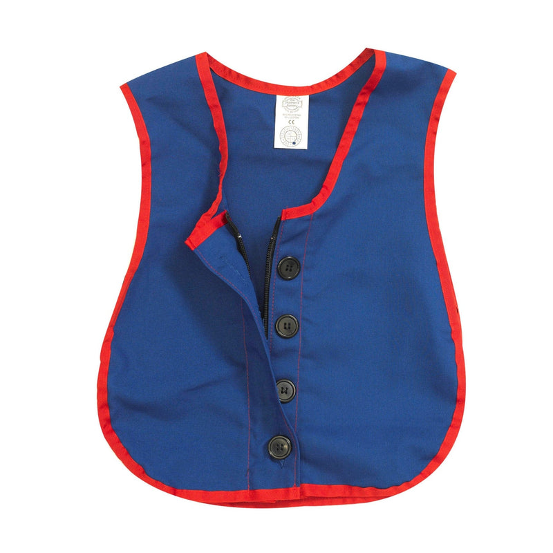 Children's Factory Manual Dexterity COMBO ZIPPER/BUTTON VEST