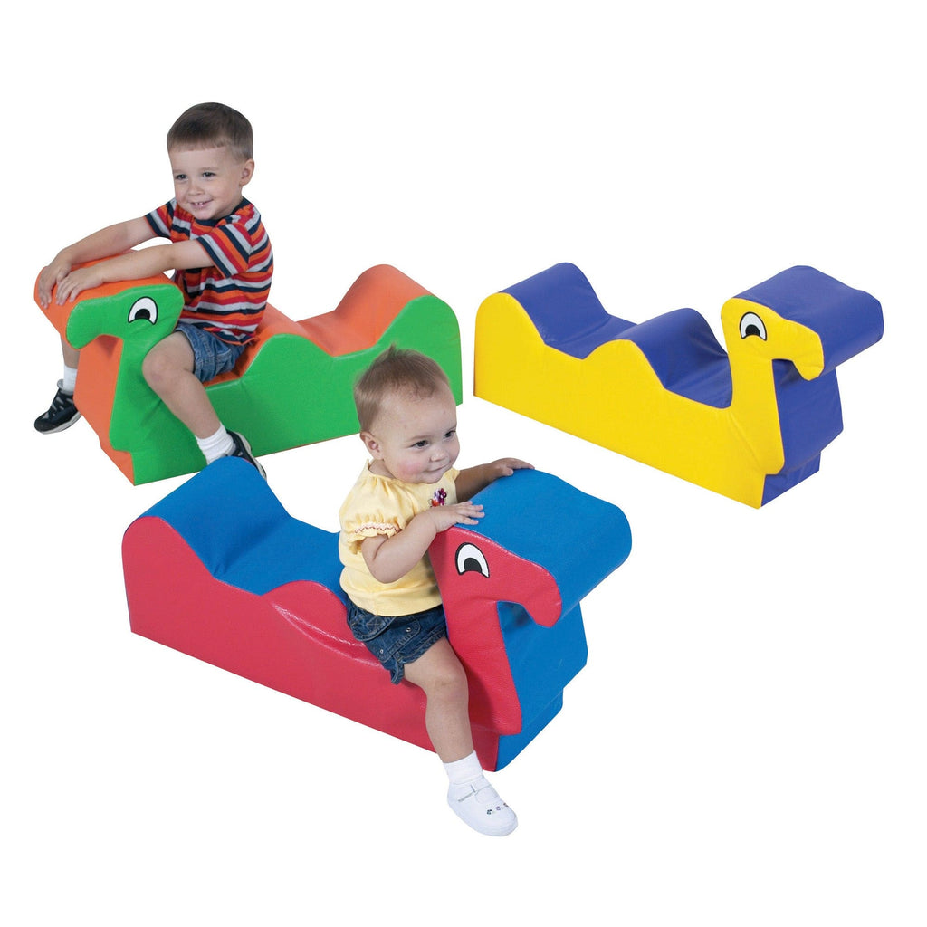 Children's Factory Soft Play Nessie Soft Ride On -Set of Three