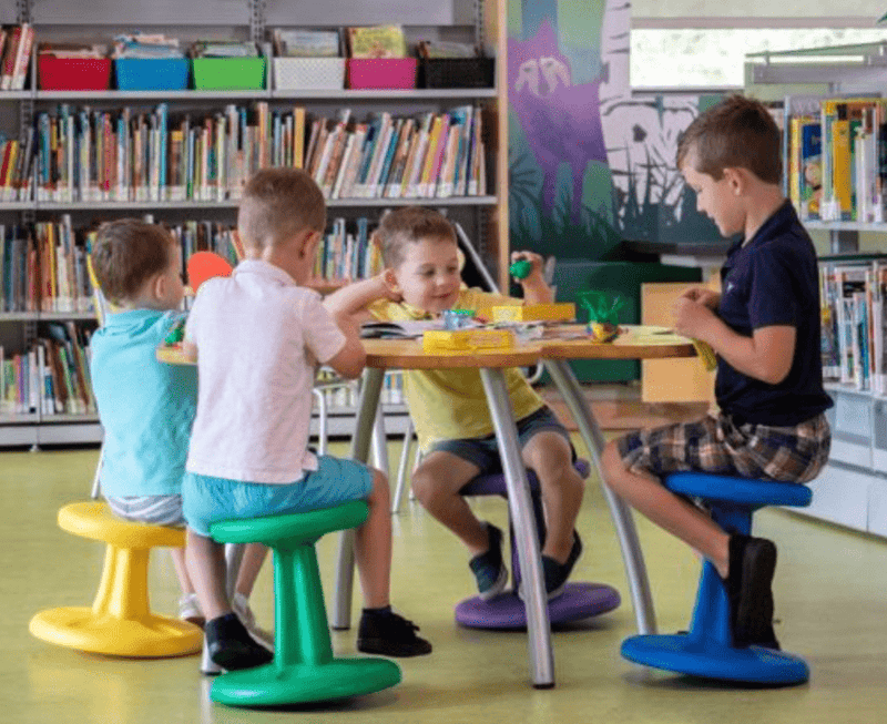 Gressco Active Learning Stool 12"H