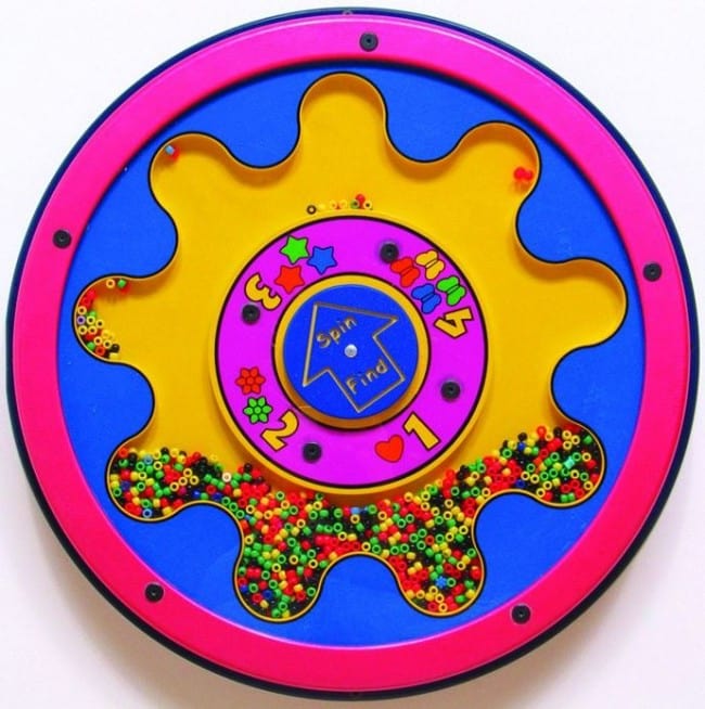 Gressco Wall Panel Toys Math Beads Wall Game