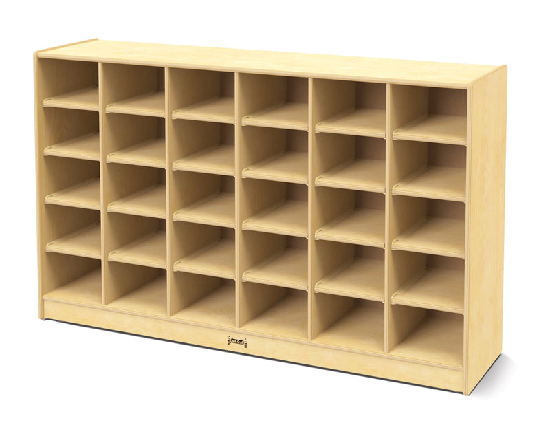 Jonti Craft 0430JC 30 Cubbie-Tray Mobile Storage - with Clear, Colored or No Trays  Jonti-Craft®
