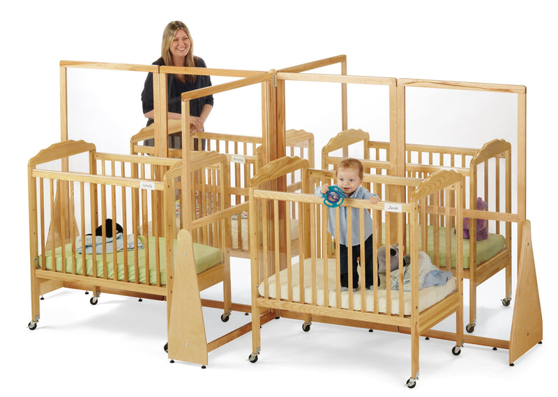 Jonti Craft 1653JC Jonti-Craft See-Thru Quad Space and Crib Divider