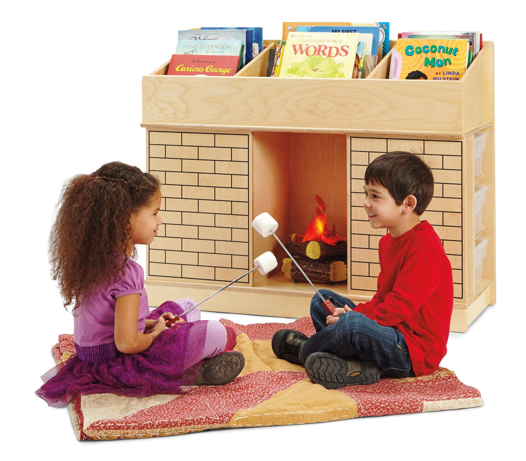 Jonti Craft 3776JC Storybook Fireplace Bookshelf