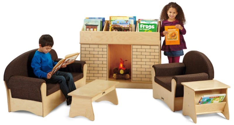 Jonti Craft 3776JC Storybook Fireplace Bookshelf