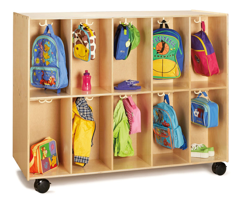 Jonti Craft 3946JC 20 Section Mobile Backpack Cubbie by Jonti-Craft
