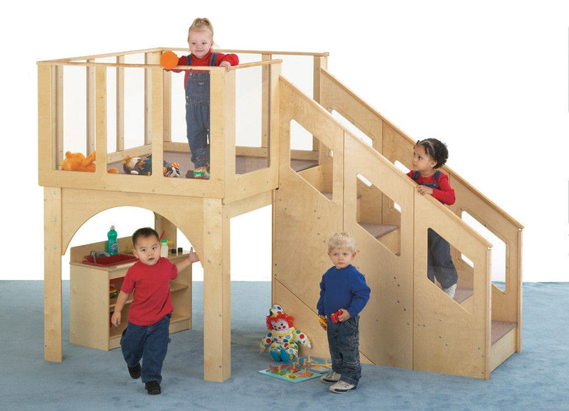 Jonti Craft 9752JC Tots Large Climb Up Loft by Jonti-Craft