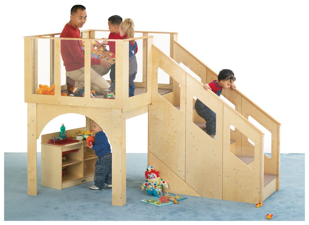 Jonti Craft 9752JC Tots Large Climb Up Loft by Jonti-Craft