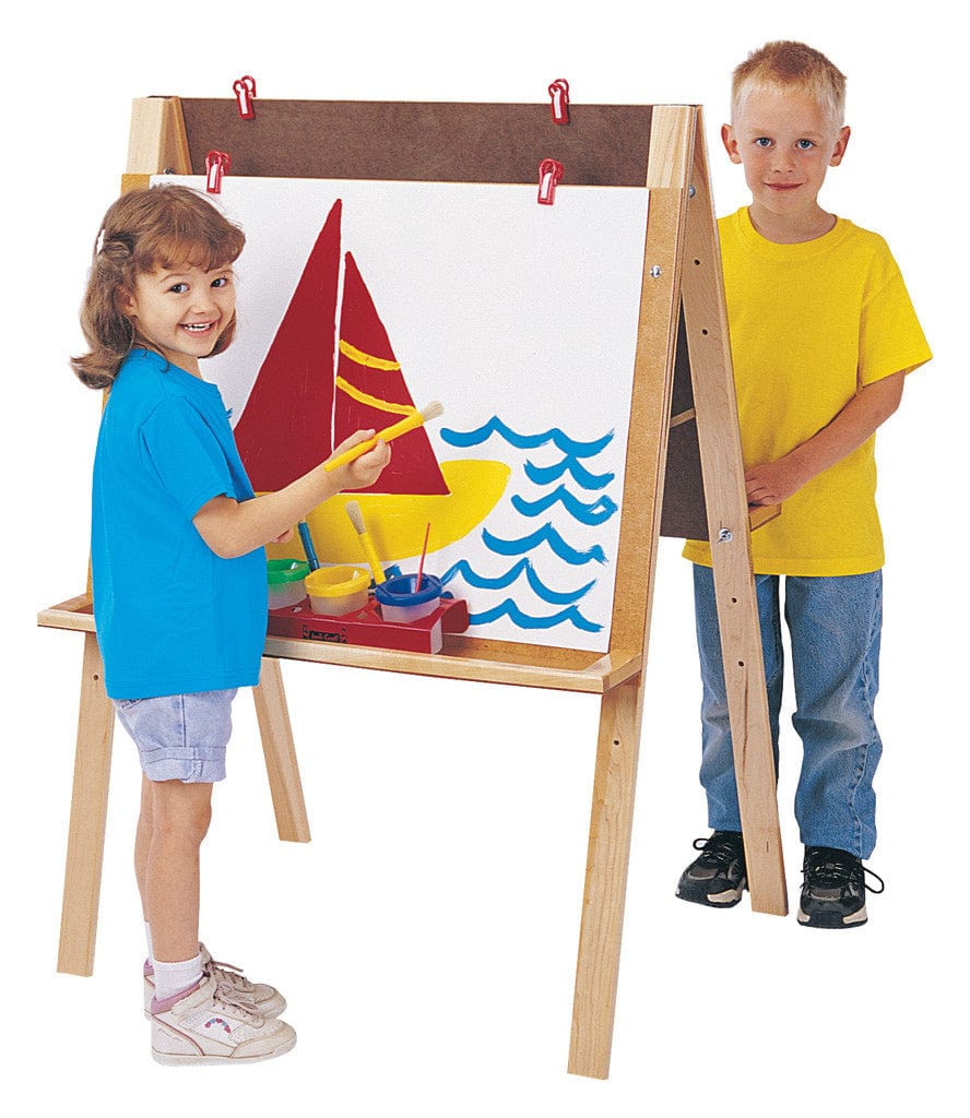 Jonti Craft Art DOUBLE ADJUSTABLE EASEL by Jonti-Craft