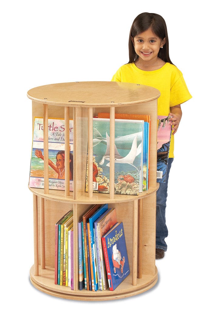 Jonti Craft Book Storage BOOK-go-ROUND ROTATING BOOK SHELF BY JONTI-CRAFT