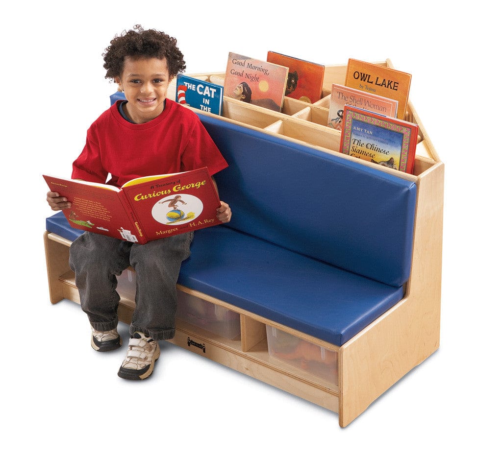 Jonti Craft Corner Literacy Nook - Blue  by Jonti-Craft