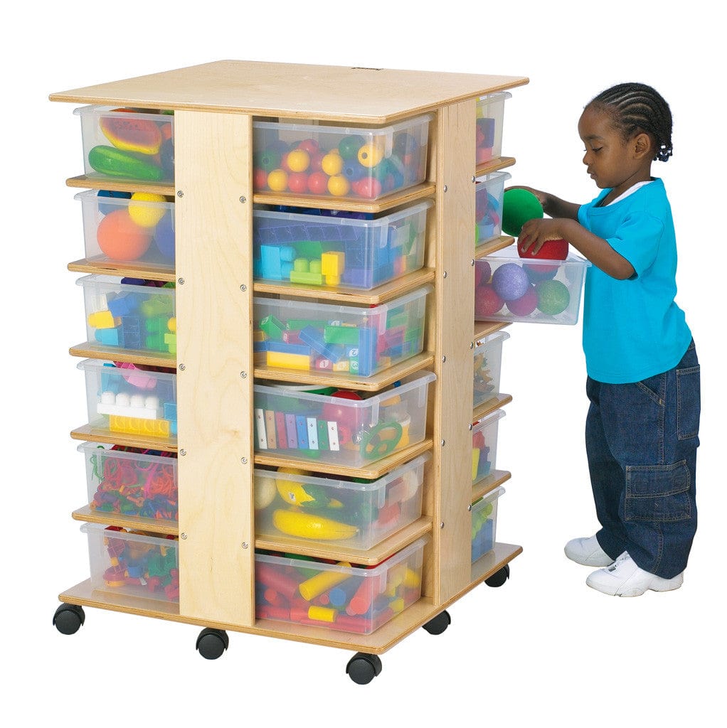 Jonti Craft F 24 Tub Tower - with Colored Tubs by Jonti-Craft®