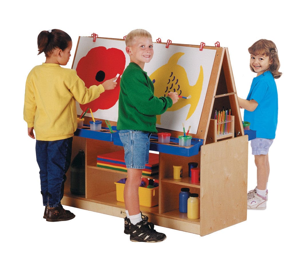 Jonti Craft F 4 STATION VERSATILE ART CENTER by Jonti Craft