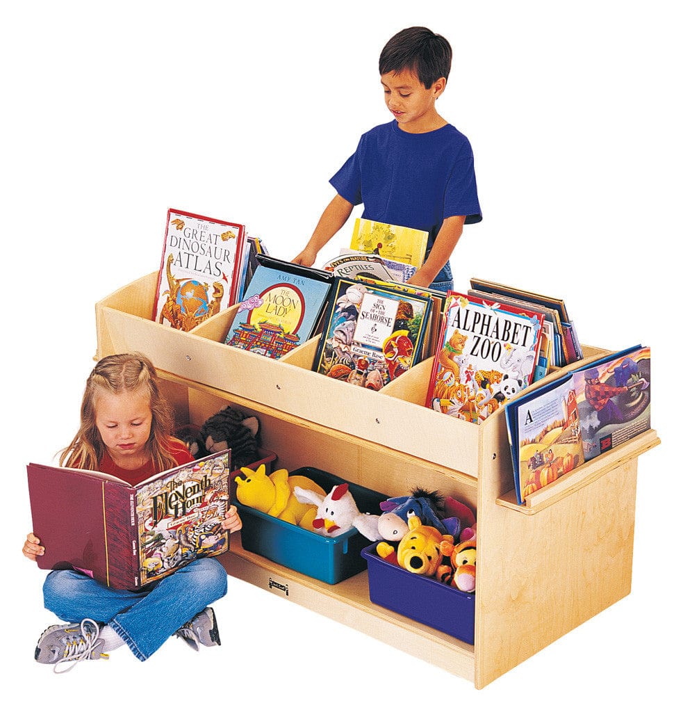 Jonti Craft F BOOK BROWSER MOBILE CART WITH EXTRA STORAGE BY JONTI-CRAFT