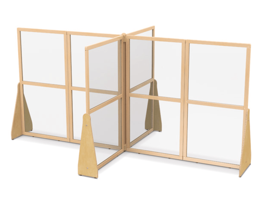 Jonti Craft Room Dividers Jonti-Craft See-Thru Quad Space and Crib Divider