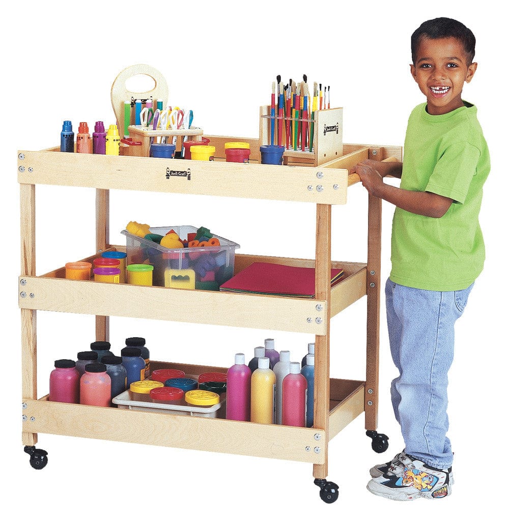 Jonti Craft Storage Shelves UTILITY CART