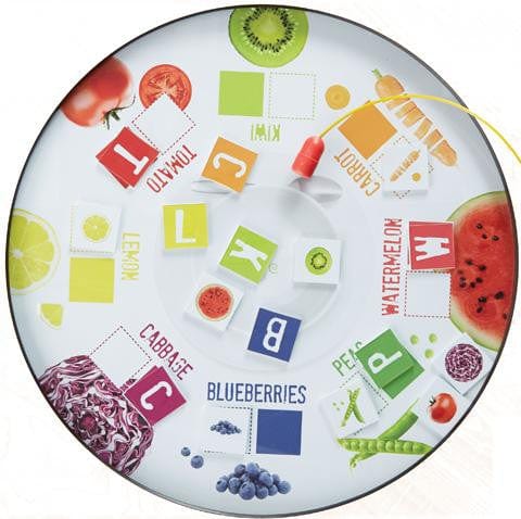 Playscapes 15MPTF&V Fruit and Veggie Magnetic Play Table