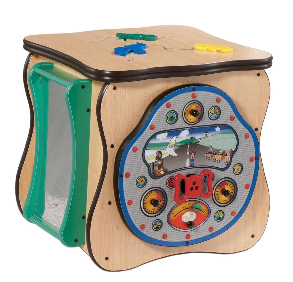 Playscapes 15SAF001 Safari Island Play Cube 4 play panels