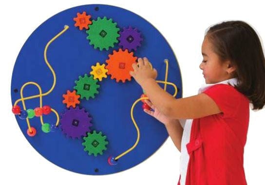 Playscapes Blue Loco-Motion Sphere Wall Panel Activity-Red or Blue