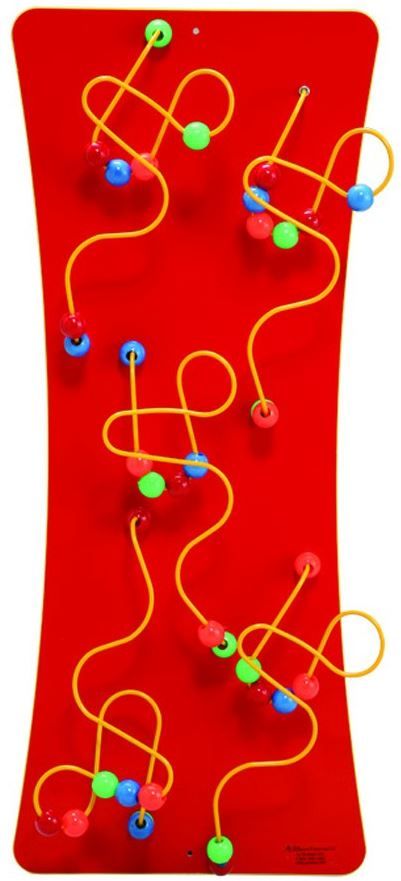 Playscapes Wires and Beads Loco-Motion Panel